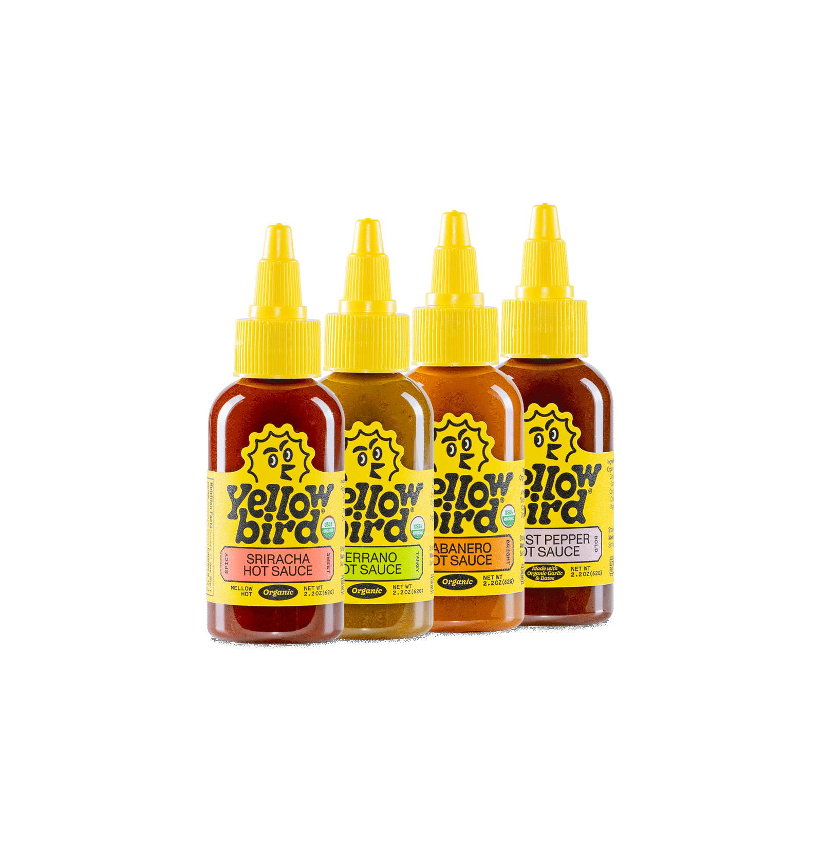 Made with Organic Hot Sauce Variety Set