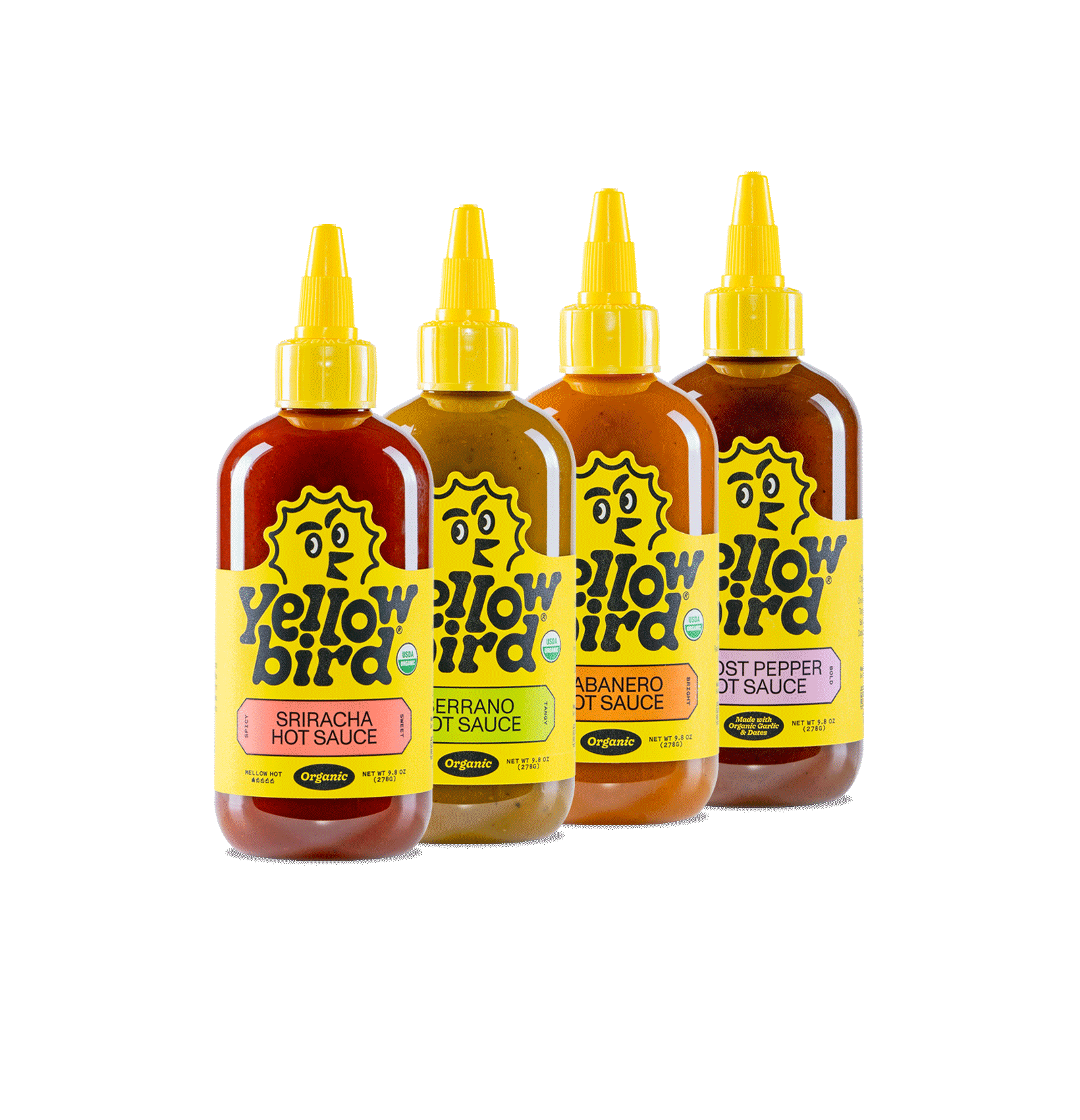 Made with Organic Hot Sauce Variety Set
